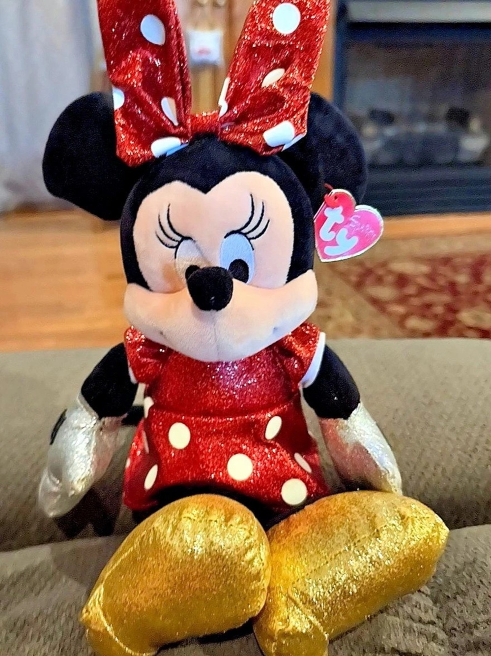 Ty Disney Sparkle Minnie Mouse Plush Set